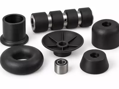 Rubber and rubber-to-metal products